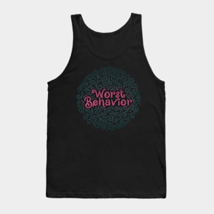 WorstBehavior comb3 Tank Top